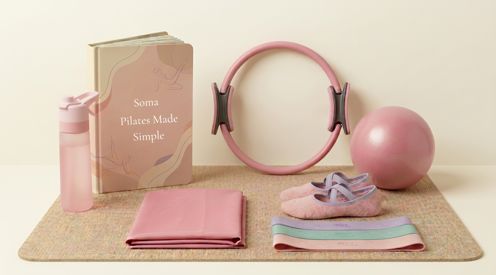 Soma Pilates Made Simple beginner guide with the complete kit